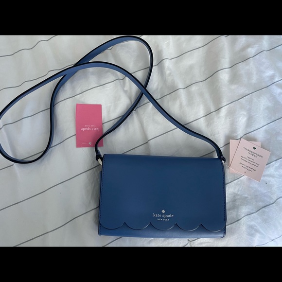 Kate spade blue crossbody - Picture 4 of 7
